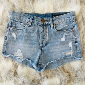 Blank NYC - Jean Shorts - Distressed Denim Size 25